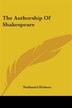 The Authorship Of Shakespeare