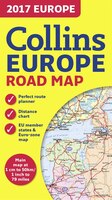 2017 Collins Map Of Europe