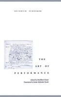 The Art Of Performance