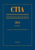 Ctia:  Consolidated Treaties And International Agreements 2011 Vol 1: Issued September 2012