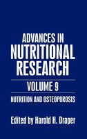 Nutrition And Osteoporosis: Volume 9: Nutrition And Osteoporosis