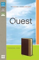 NIV, Quest Study Bible, Personal Size, Imitation Leather, 