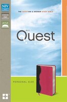 Niv, Quest Study Bible, Personal Size, Imitation Leather, 