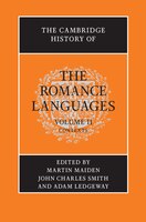 The Cambridge History of the Romance Languages