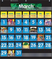 Pocket Chart Monthly Calendar