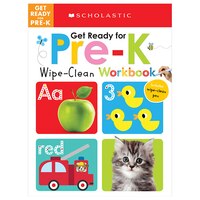 Scholastic Early Learners:  Wipe-Clean Workbooks:  Get Ready