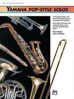 Yamaha Pop-style Solos: Tenor Sax, Book And Cd