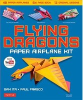 Flying Dragons Paper Airplane Kit: 48 Paper Airplanes, 64 