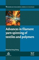 Advances in Filament Yarn Spinning of Textiles and Polymers reviews the different types of spinning techniques for synthetic polymer-based fibers, and issues such as their effect on fiber properties, including melt, dry, wet, and gel spinning. Synthetic polymer-based fibers are used in a great variety of consumer and industrial textile applications ranging from clothing to home furnishings to surgical procedures