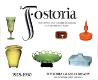 Fostoria Fine Crystal And Colored Glassware: Cut, Etched And