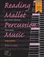 Reading Mallet Percussion Music: For Four-octave Marimba, Book And Cd