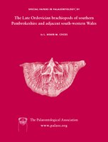 Special Papers In Palaeontology, Number 91, The Late Ordovician Brachiopods Of Southern Pembrokeshire And Adjacent South-western W