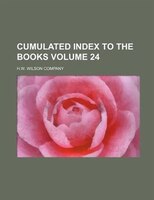 Cumulated Index To The Books Volume 24