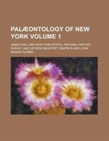 Palaeontology Of New York Volume 1