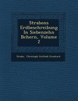 Strabons Erdbeschreibung In Siebenzehn B?chern, Volume 2