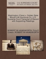 Washington  V. Golden State Mutual Life Insurance Co. U.s. 