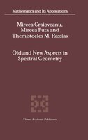 Old And New Aspects In Spectral Geometry