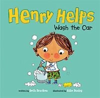 Henry Helps Wash The Car