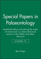 Special Papers In Palaeontology, Nautiloids Before And During The Origin Of Ammonoids In A Siluro-devonian Section In The Tafilalt