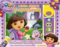 Bk & Flashlight Dora Little Stars B