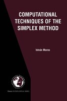 Computational Techniques of the Simplex Method