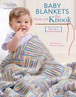 Leisure Arts on how to make a baby blanket with Knooking.