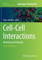 Cell-cell Interactions: Methods And Protocols