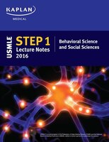 USMLE Step 1 Lecture Notes 2016:  Behavioral Science and 