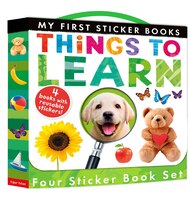 My First Sticker Book Boxed Set:  Things To Learn: Four 