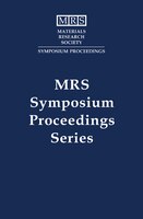 Doping Engineering For Front-end Processing: Volume 1070