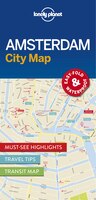 Lonely Planet Amsterdam City Map