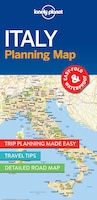 Lonely Planet Italy Planning Map 1st Ed