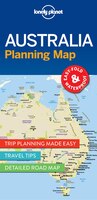 Lonely Planet Australia Planning Map 1st Ed