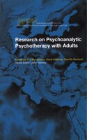 Research On Psychoanalytic Psychotherapy With Adults