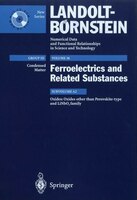 Oxides Other Than Perovskite-type And Linbo3 Family