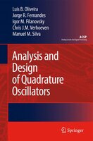 Analysis And Design Of Quadrature Oscillators