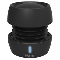 Ihome Bluetooth Rechargeable Mini Speaker - Black  By Ihome