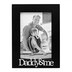 Daddy & Me Frame - 4x6 Black