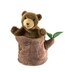 Folkmanis Bear In Tree Stump Puppet