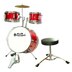 Junior 5 Piece Drum Set Red