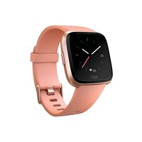 Fitbit Versa Smartwatch - Rose Gold Aluminum Case and Peach Band by Fitbit