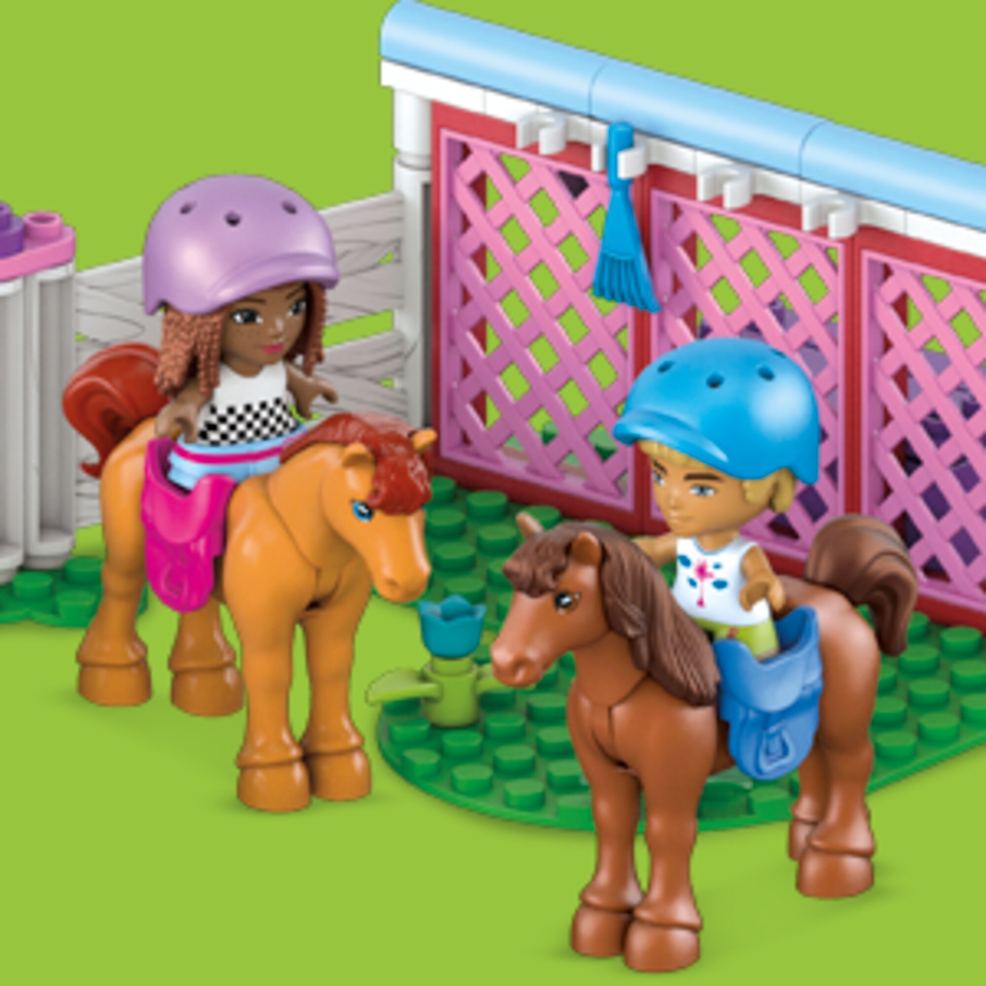 MEGA CONSTRUX Barbie Horse Stables Building Set Willowbrook Shopping