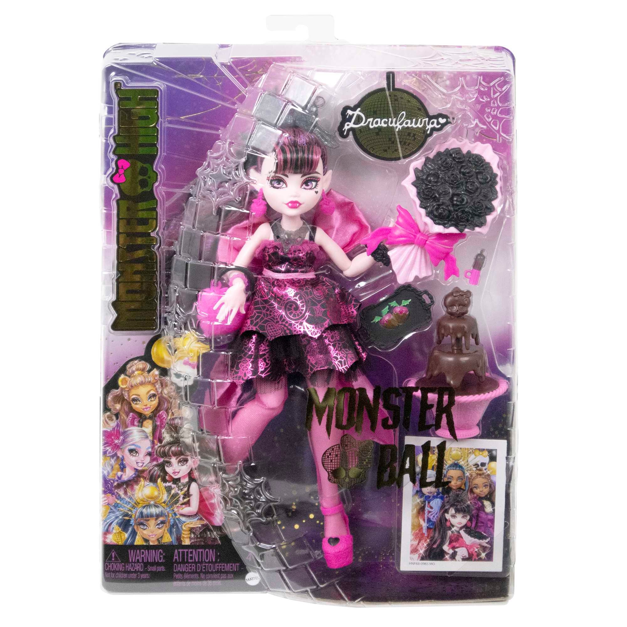 Monster High Clawdeen Wolf Doll in Monster Ball Party Fashion with