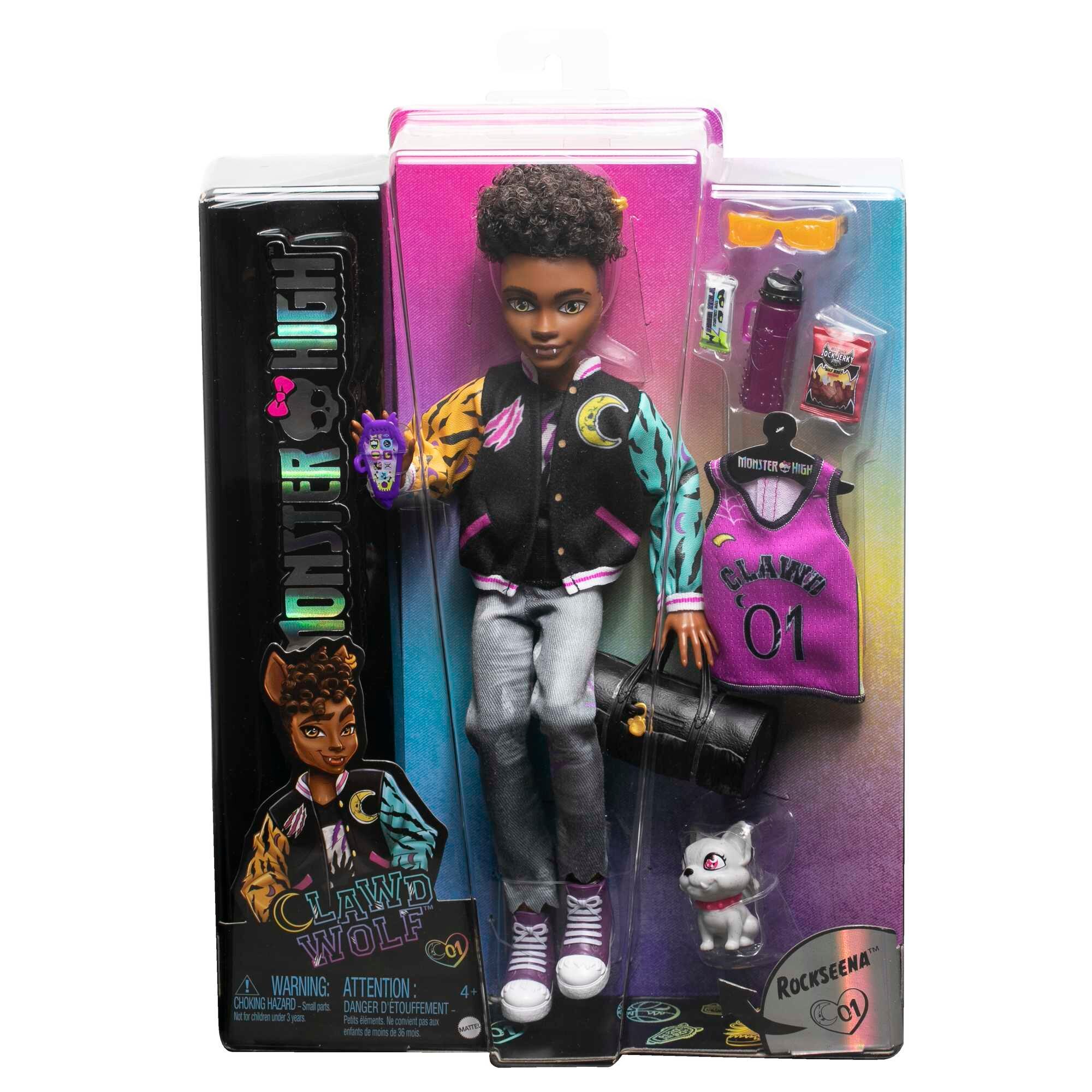 MONSTER HIGH DOLL CLAWDEEN WITH KILLER STYLE DAUGHTER OF WEREWOLF