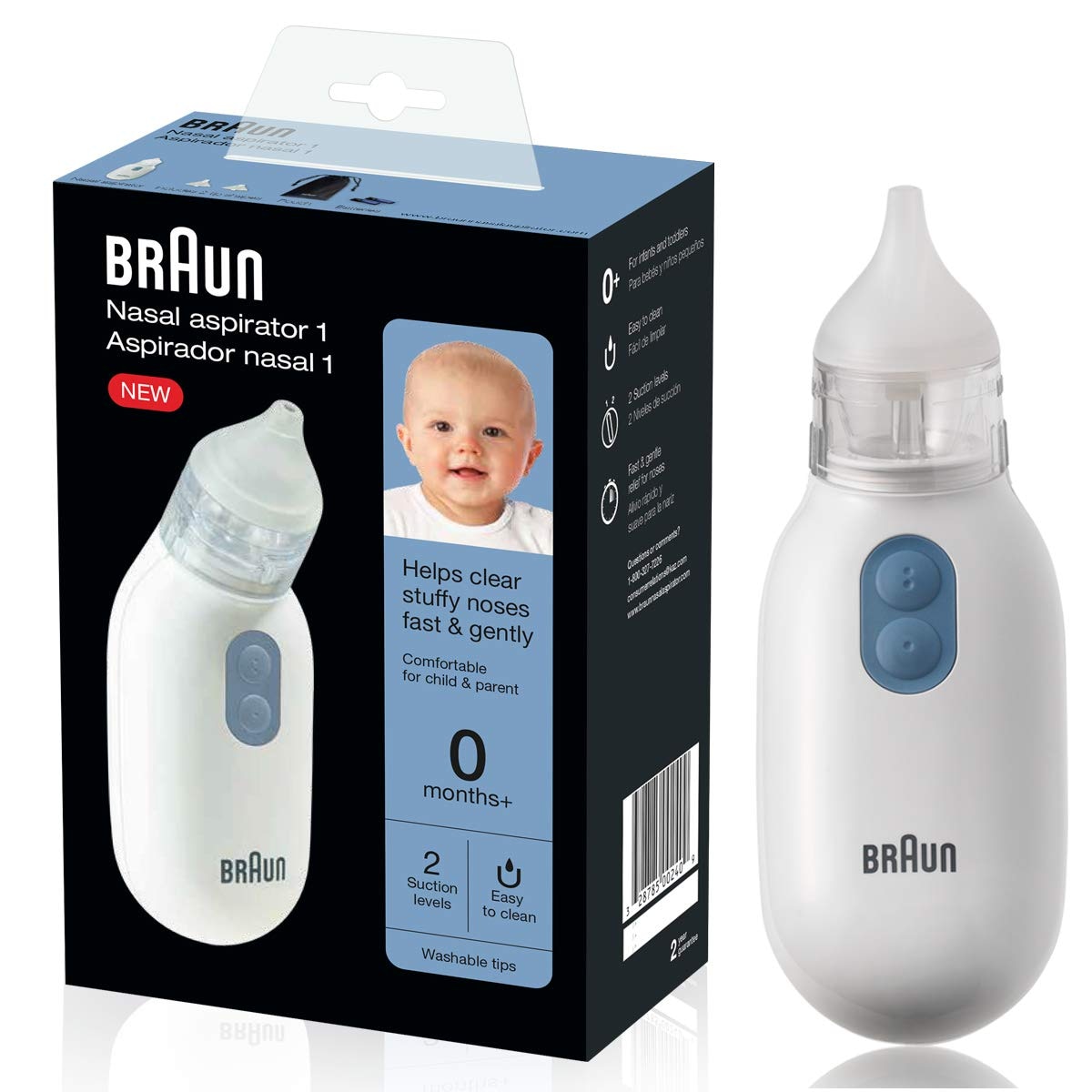 bblüv - Rinö - Aspirateur nasal à piles 