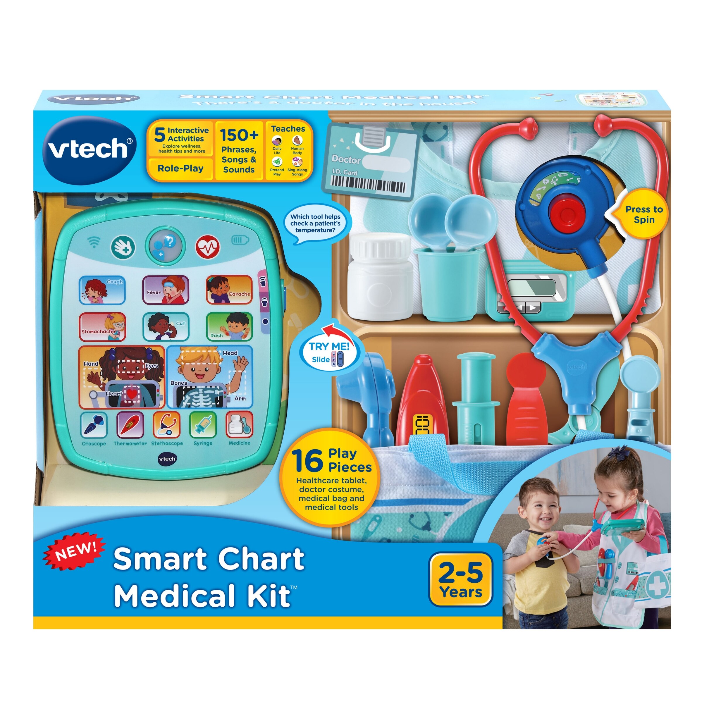 VTech Smart Chart Medical Kit, 3-4 Years