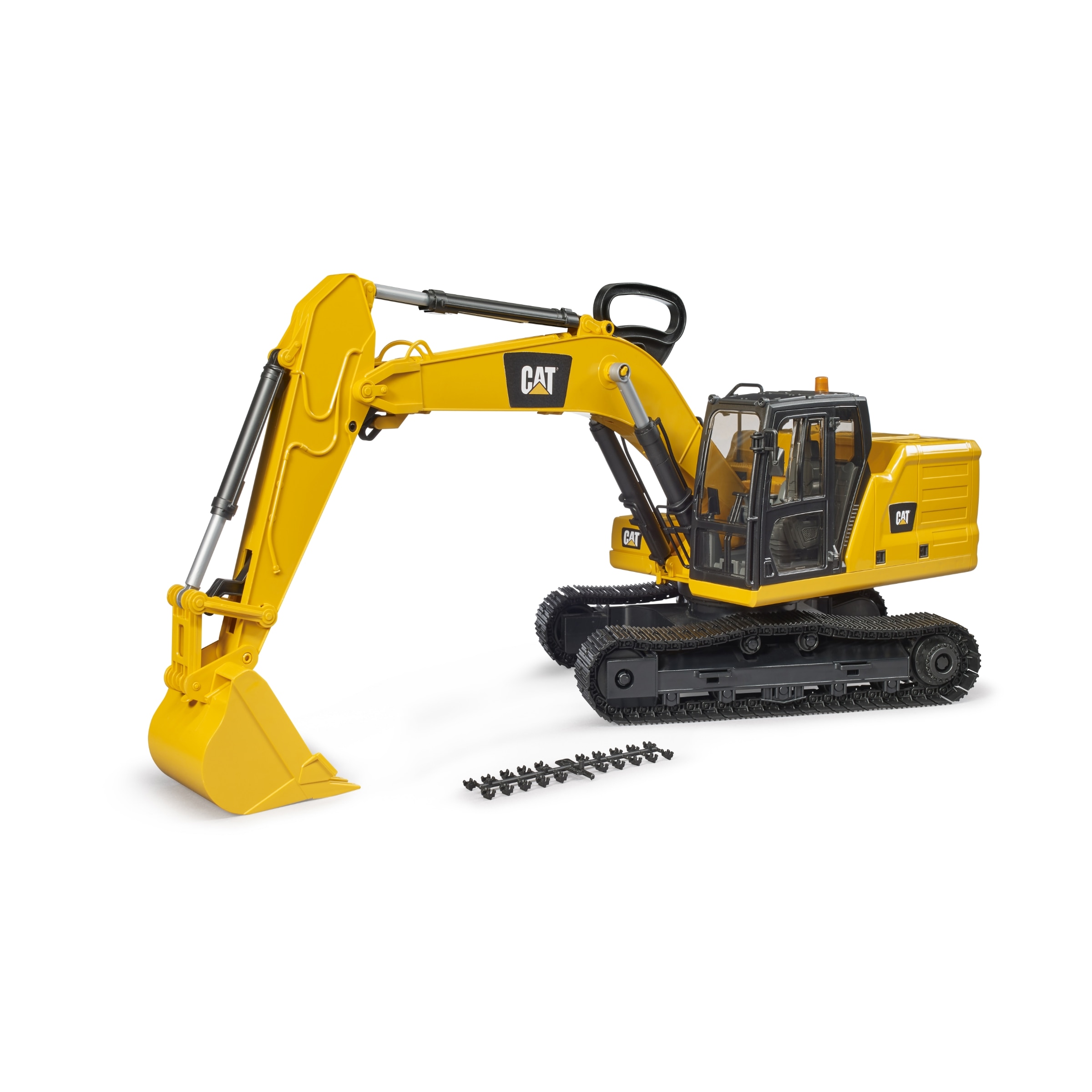 Bruder cat wheel outlet excavator