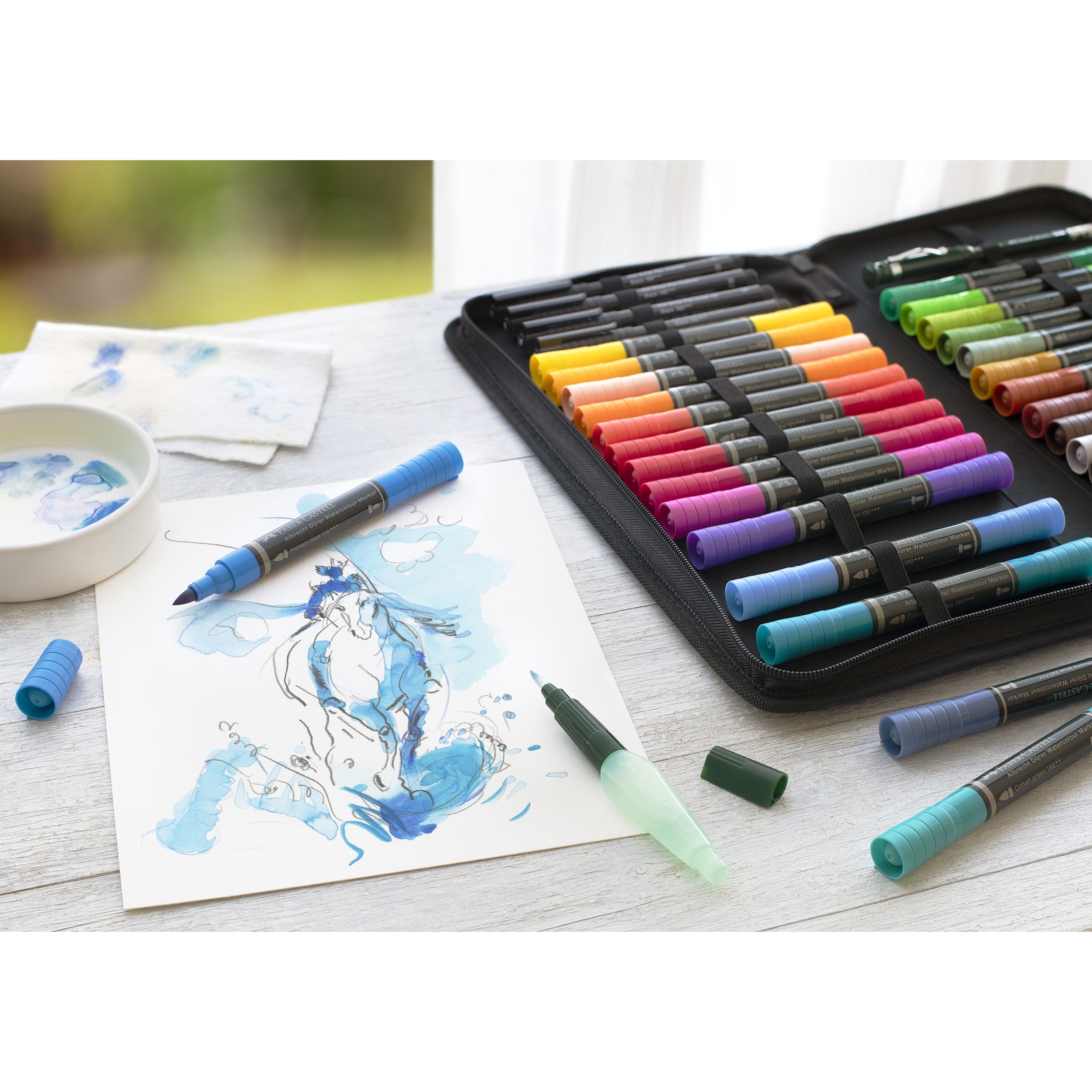 FaberCastell Watercolour Markers, Set Of 30 Willowbrook Shopping Centre