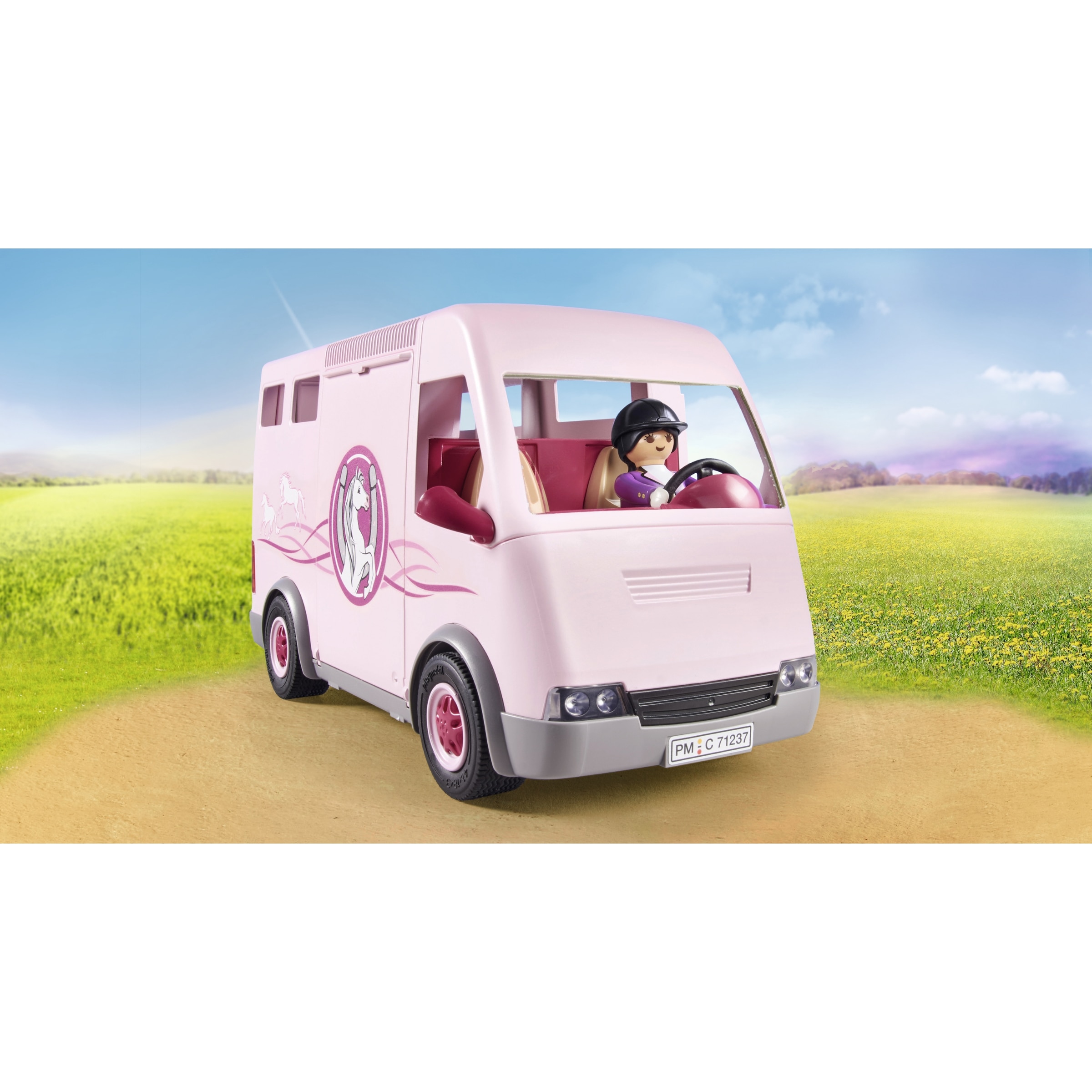 Playmobil store horse transporter