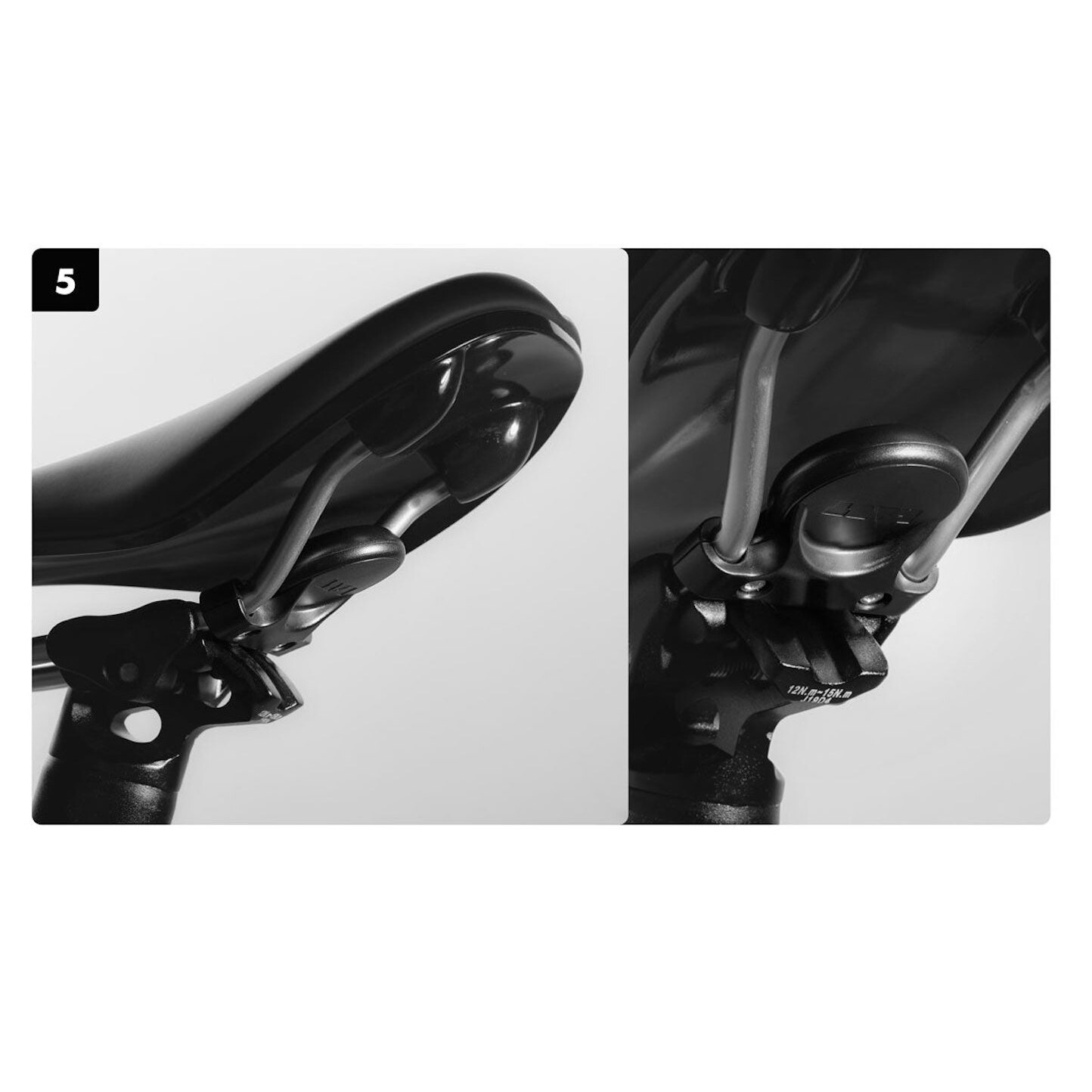 Laut Bike Saddle Mount For Apple Airtag, Black The Pen Centre
